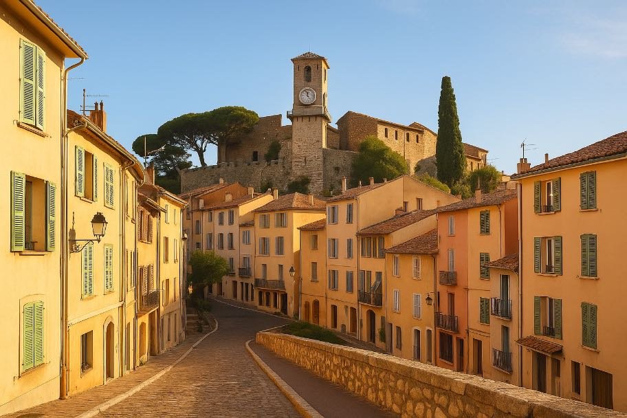 Quartier Le Suquet à Cannes