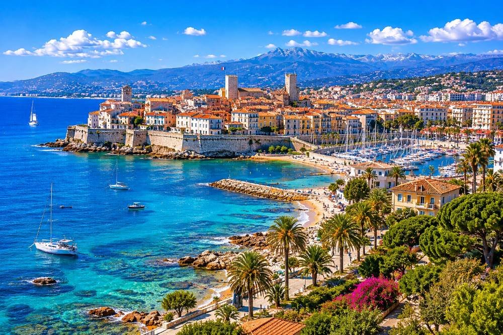 Vue d'Antibes