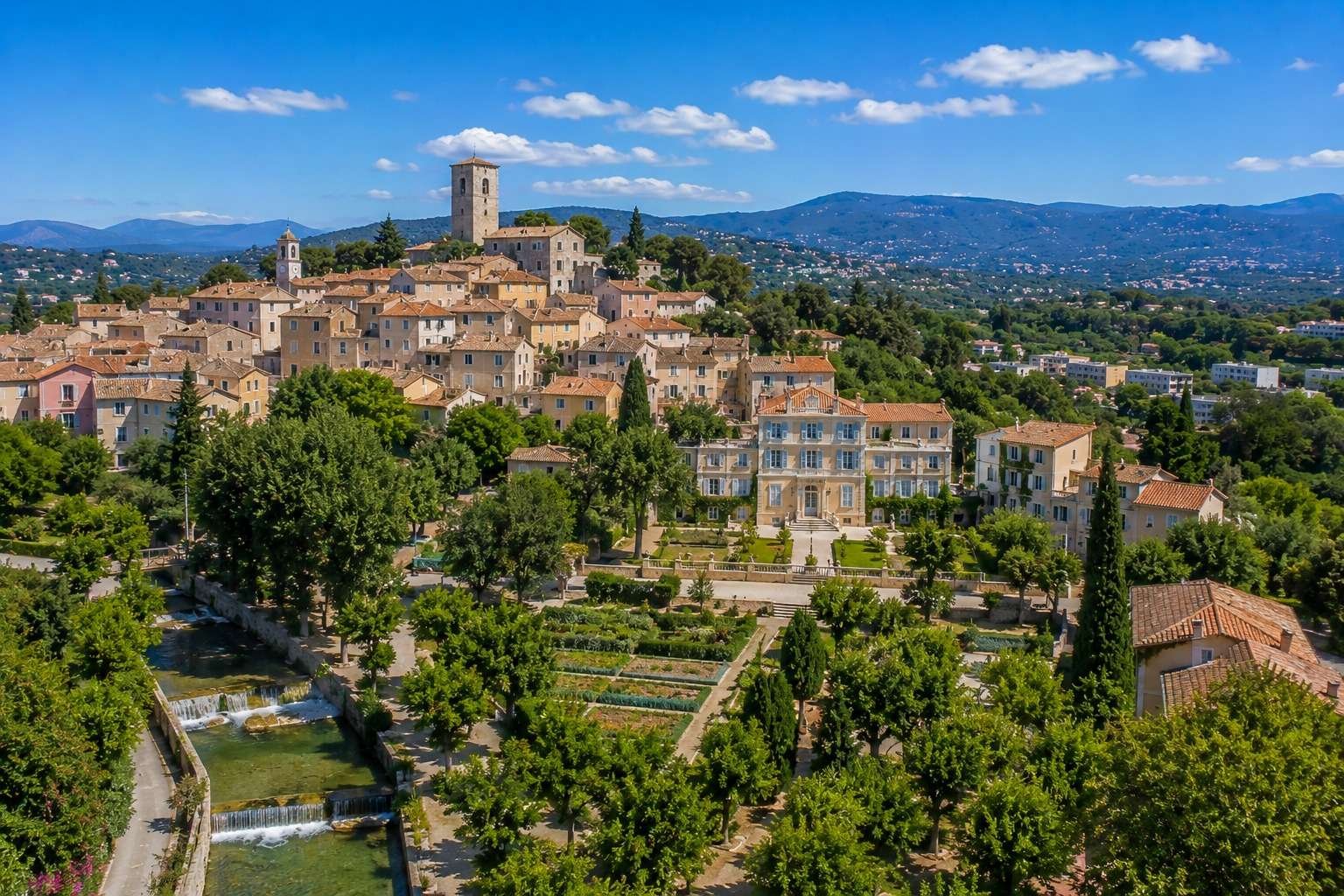 Vue de Mouans-Sartoux