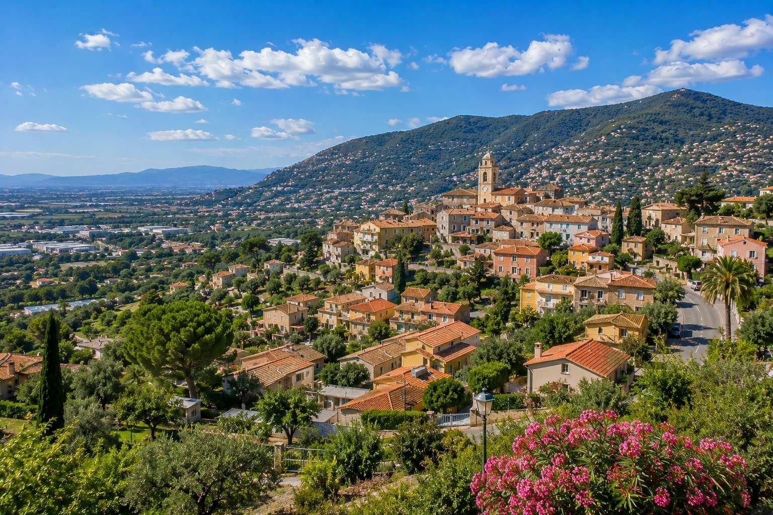 Vue de Pégomas